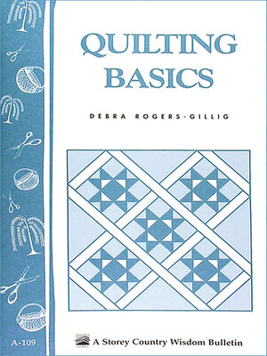 cover image of Quilting Basics